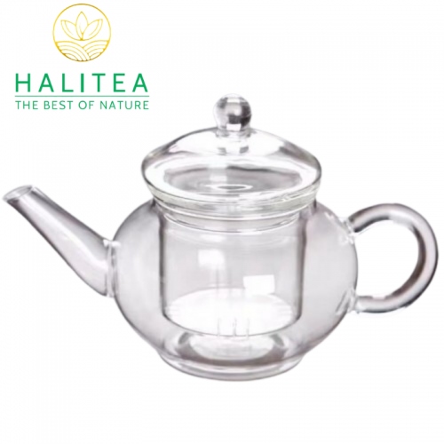 Ấm Thủy Tinh Pha Trà Hoa Cao Cấp 250ml