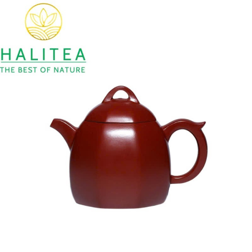 Ấm Tử Sa Bát Phương Tần Quyền Đại Hồng Bào 220ml – Nguyên Khoáng Thủ Công