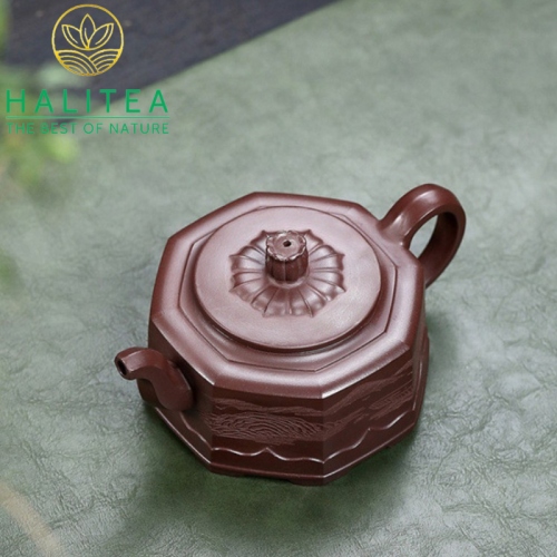 Ấm Tử Sa Bát Phương Tử Nê 360ml