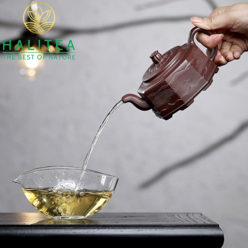 Ấm Tử Sa Bát Phương Tử Nê 360ml