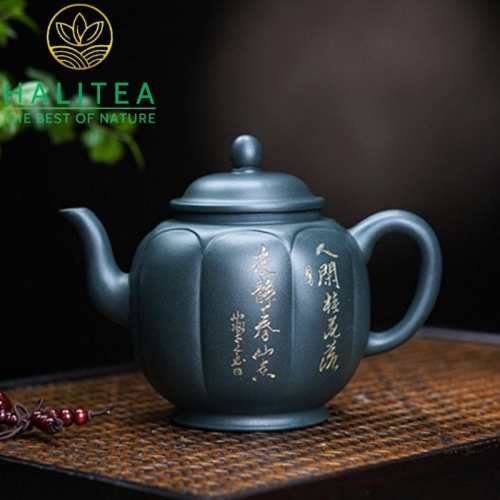 Ấm Tử Sa Cung Đăng Lục Nê 270ml