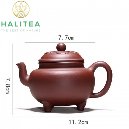 Ấm Tử Sa Đại Bân Như Ý Tử Nê 160ml