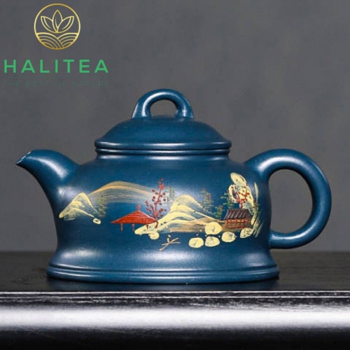 Ấm Tử Sa Dáng Chuông Vàng Thiên Thanh Nê 260ml