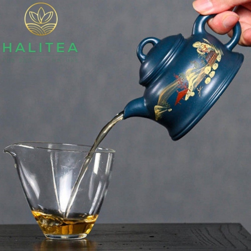 Ấm Tử Sa Dáng Chuông Vàng Thiên Thanh Nê 260ml