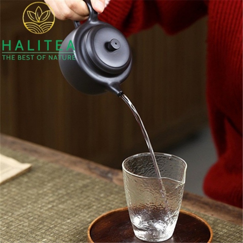 Ấm Tử Sa Đức Chung Hắc Nê 260ml