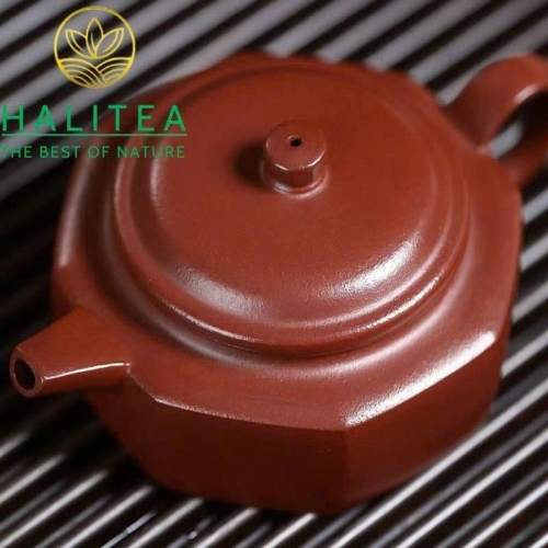 Ấm Tử Sa Bát Phương Đức Chung Lão Tử Nê 230ml