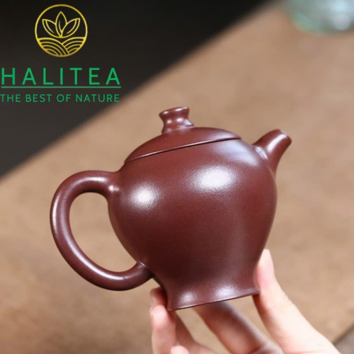 Ấm Tử Sa Nghi Hưng Hoài Hương Tử Nê 220ml Thủ Công Nguyên Khoáng