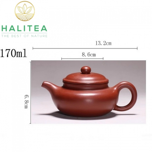 Ấm Tử Sa Phỏng Cổ Đại Hồng Bào 170ml