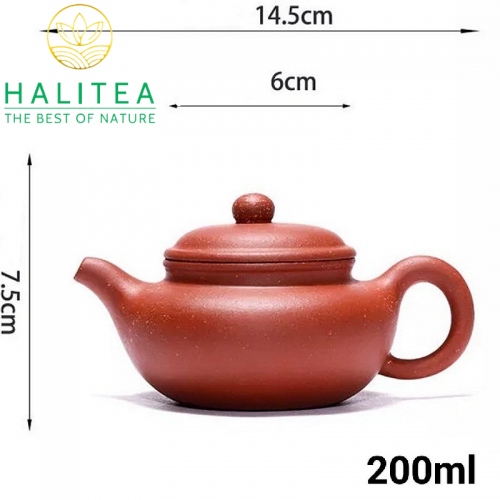 Ấm Tử Sa Phỏng Cổ Huyết Long 200ml