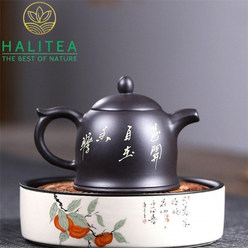Ấm Tử Sa Tần Quyền Hắc Nê 180ml