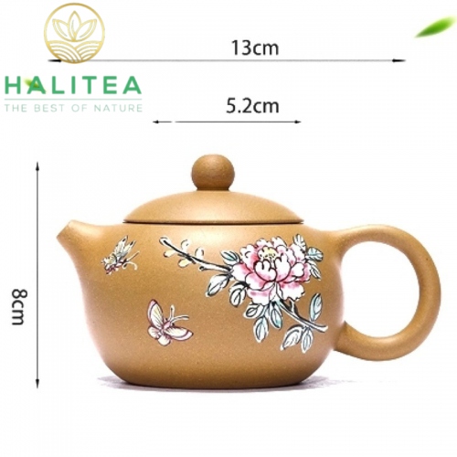 Ấm Tử Sa Tây Thi Hoàng Kim Đoạn Nê 200ml