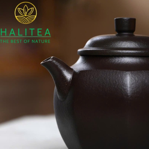 Ấm Tử Sa Thạch Hoàng Bát Phương 250ml – Gia Tàng Thạch Hoàng Nê Thủ Công