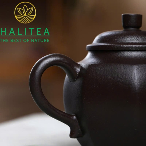 Ấm Tử Sa Thạch Hoàng Bát Phương 250ml – Gia Tàng Thạch Hoàng Nê Thủ Công