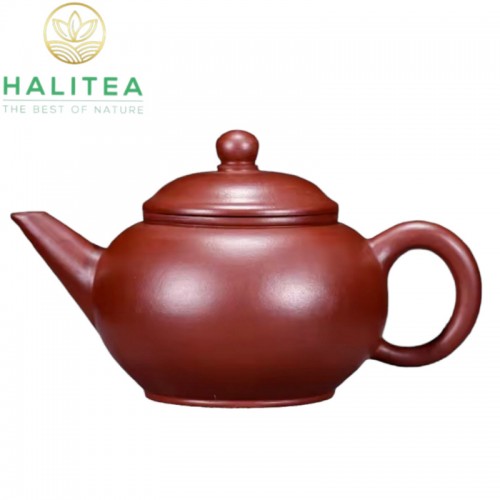 Ấm Tử Sa Thủy Bình Đại Hồng Bào Trơn Lọc Tổ Ong 200ml