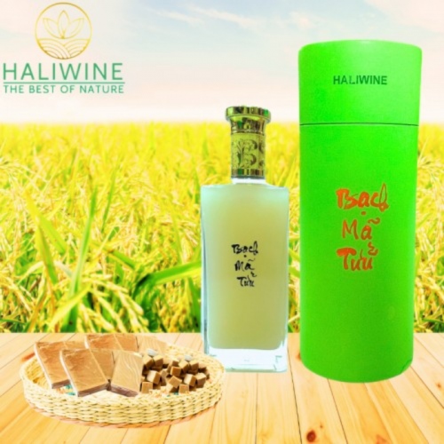 Bạch Mã Tửu HALIWINE Lon Xanh Chai 500ml