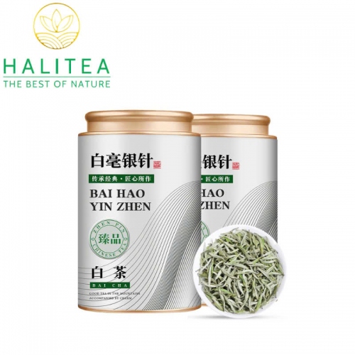 Bạch Trà Bạch Hào Ngân Châm – Hộp Thiếc 125gr