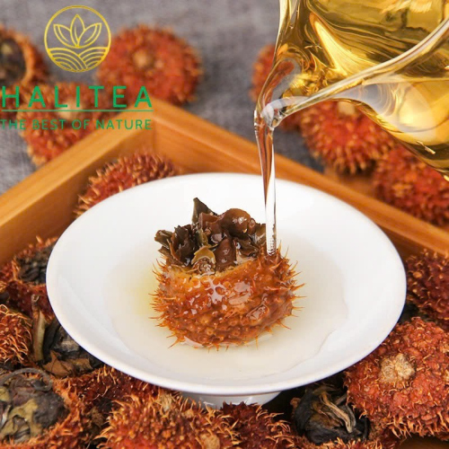 Bạch Trà Cổ Thụ Quả Tật Lê Gai Vân Nam Hộp Thiếc 100g