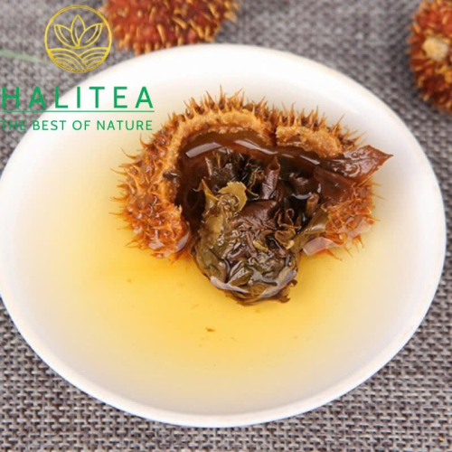 Bạch Trà Cổ Thụ Quả Tật Lê Gai Vân Nam Hộp Thiếc 100g