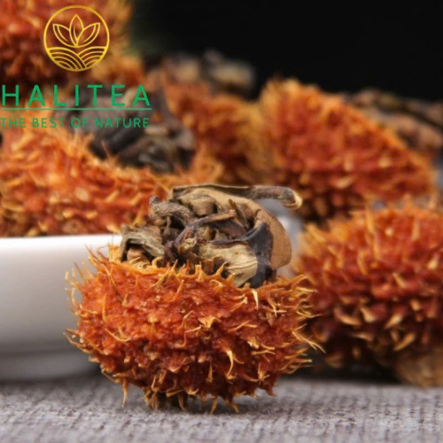Bạch Trà Cổ Thụ Quả Tật Lê Gai Vân Nam Hộp Thiếc 100g