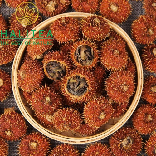 Bạch Trà Cổ Thụ Quả Tật Lê Gai Vân Nam Hộp Thiếc 100g