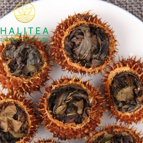 Bạch Trà Cổ Thụ Quả Tật Lê Gai Vân Nam Hộp Thiếc 100g
