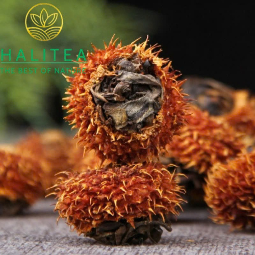 Bạch Trà Cổ Thụ Quả Tật Lê Gai Vân Nam Hộp Thiếc 100g