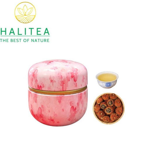 Bạch Trà Cổ Thụ Quả Tật Lê Gai Vân Nam Hộp Thiếc 100g