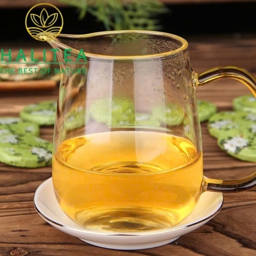Bạch Trà Hoa Nhài Vân Nam Ép Bánh (Jasmine White Tea Cake) - Viên 6g