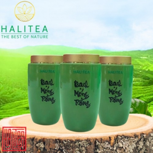 Bạch Trà Móng Rồng HALITEA Hũ Sứ Cao Cấp 50g