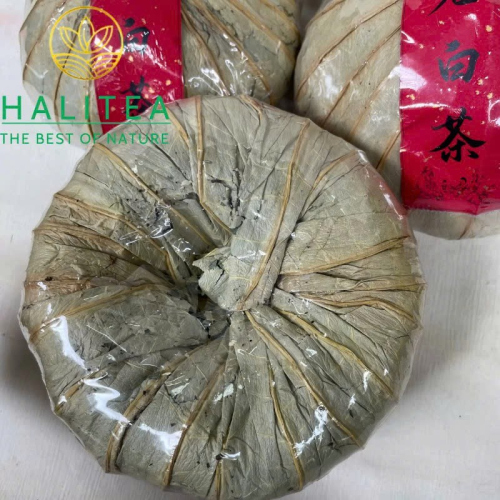 Bạch Trà Nghi Lao Sơn 2003 – Bạch Trà Cổ Thụ Vô Lượng Sơn Gói Lá Sen 500g