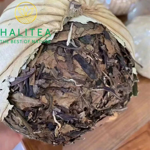 Bạch Trà Nghi Lao Sơn 2003 – Bạch Trà Cổ Thụ Vô Lượng Sơn Gói Lá Sen 500g