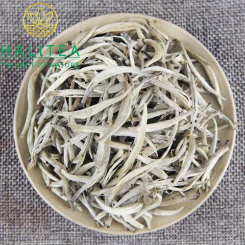 Bạch Trà Nguyệt Quang Bạch Đơn Nha Cổ Thụ Vân Nam – Hộp Thiếc 50g