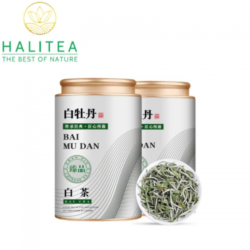 Bạch Trà Phúc Đỉnh – Bạch Mẫu Đơn Hộp Thiếc 125gr