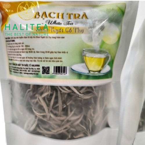 Bạch Trà Shan Tuyết Cổ Thụ Suối Giàng Yên Bái Cao Cấp Túi Zipper 100Gr