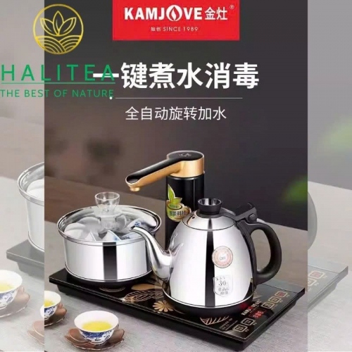 Bếp Điện Đôi KAMJOVE K9 Tự Động Cấp Nước Ấm Inox Cao Cấp – Hộp Quà Tặng