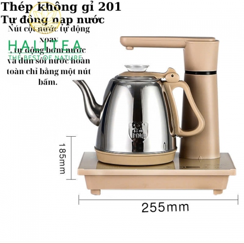 Bếp Điện Đơn Inox 304 Pha Trà Tự Động Có Điều Chỉnh Nhiệt Độ
