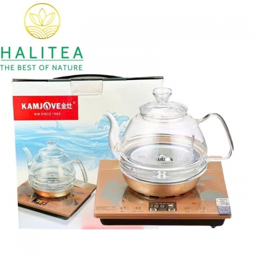 Bếp Điện Đơn KAMJOVE H7 Cấp Nước Từ Đáy Ấm Thủy Tinh - Hộp Quà Tặng