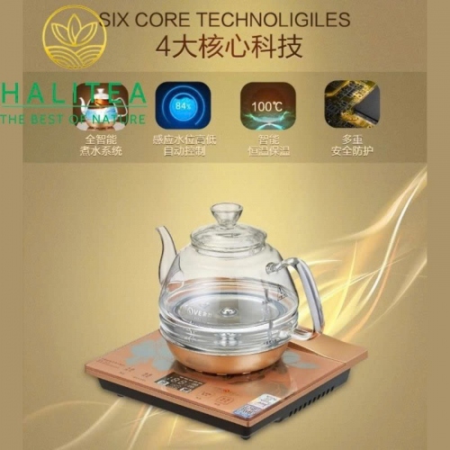 Bếp Điện Đơn KAMJOVE H7 Cấp Nước Từ Đáy Ấm Thủy Tinh - Hộp Quà Tặng