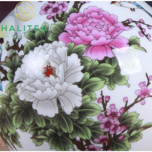 Bình Hoa Gốm Sứ Phong Thuỷ Cao Cấp KT22X13CM