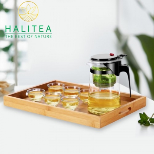 Bình Pha Trà Thủy Tinh Cao Cấp 500ml