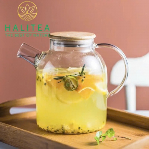 Bình Thủy Tinh Pha Trà Cao Cấp 1.6L