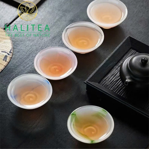 Bộ 04 Chén Ngọc Hộp Quà Tặng 40ml