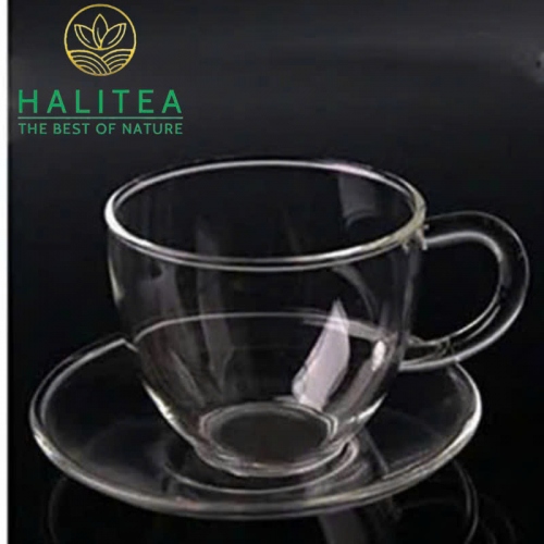 Bộ Ấm Trà Lõi Lọc Thuỷ Tinh Cao Cấp Đế Nến 600ml