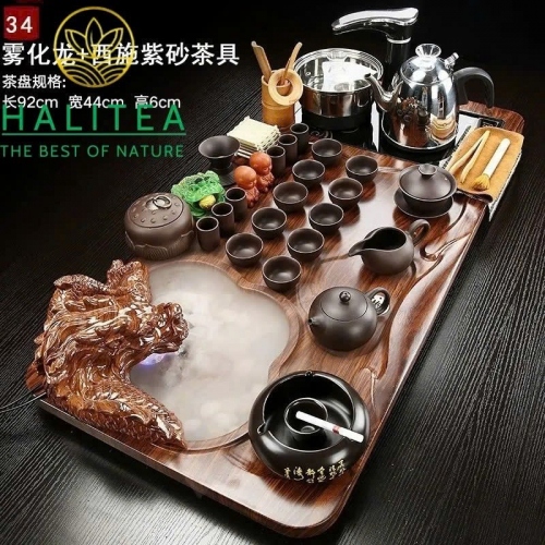 Bộ Bàn Trà Điện Tự Động Thông Minh Song Long Cao Cấp KT: 92X44X06cm
