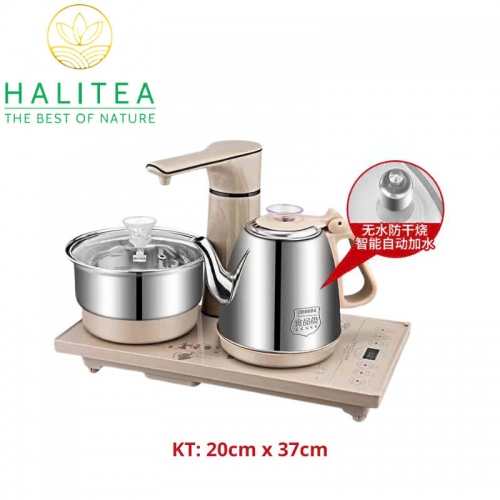 Bộ Bếp Điện Đôi Inox 304 Pha Trà Tự Động