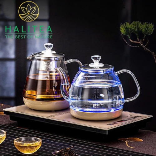 Bộ Bếp Điện Đôi Pha Trà Tự Động Thông Minh Cấp Nước Đáy Tiện Lợi