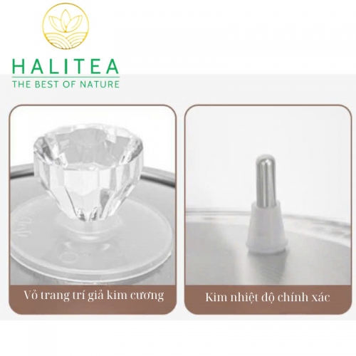 Bộ Bếp Điện Đôi Pha Trà Tự Động Thông Minh Cấp Nước Đáy Tiện Lợi