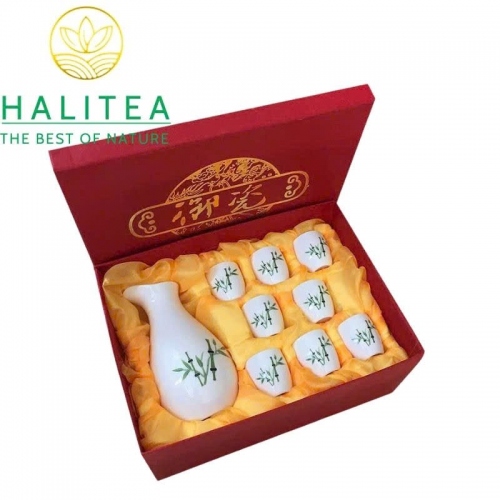 Bộ Bình Ly Rượu Sứ Cao Cấp