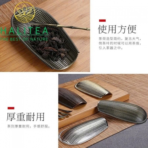 Bộ Cung Nhãn + Muỗng Trà Hợp Kim Nhiều Màu