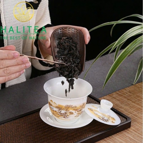 Bộ Cung Nhãn + Muỗng Trà Hợp Kim Nhiều Màu